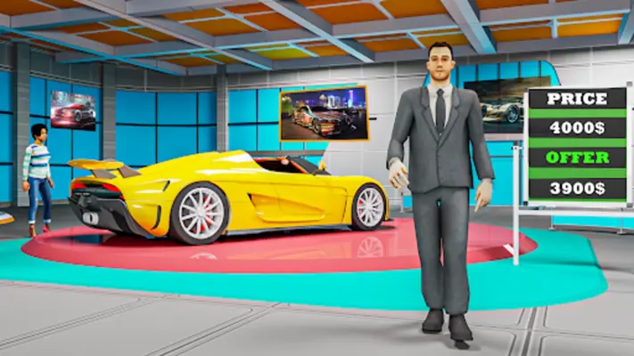 Used Car Dealer Job Car Games android App screenshot 3